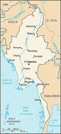 Myanmar Birmania